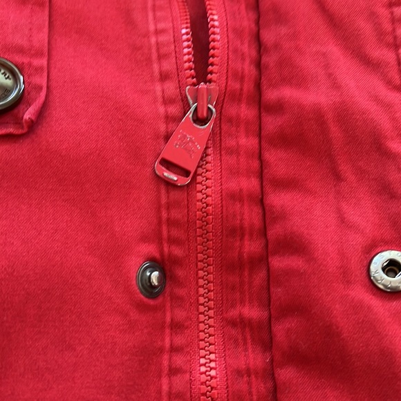 Burberry Unisex Toddler Red Jacket Size 3T - Picture 4 of 8